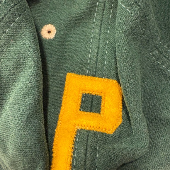 Ralph Lauren Green hat with Yellow P - Picture 2 of 6